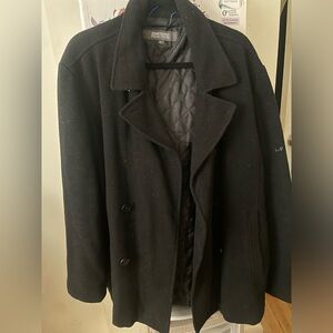 Kenneth Cole Reaction Charcoal Pea Coat